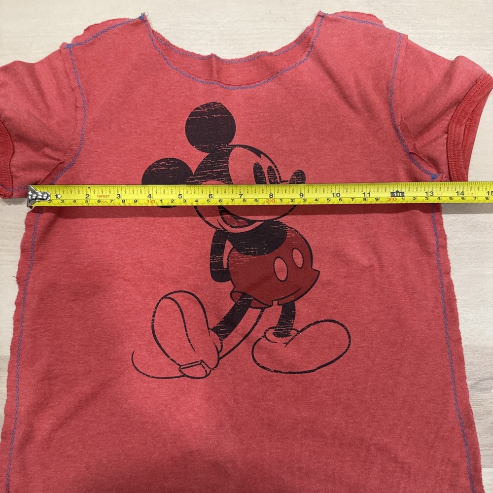 Mickey‎ Mouse Vintage Altered Boys Girls T-shirt Y2K - Picture 11 of 12